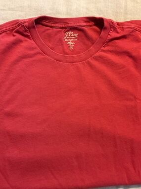 Jcrew T shirt medium red